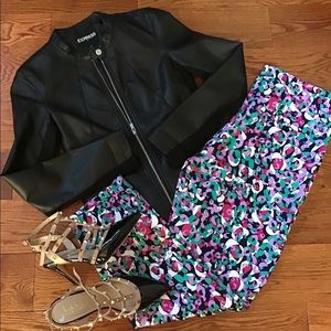 Pappagallo The Chelsea Pants in Jade Multi Pants Size 8